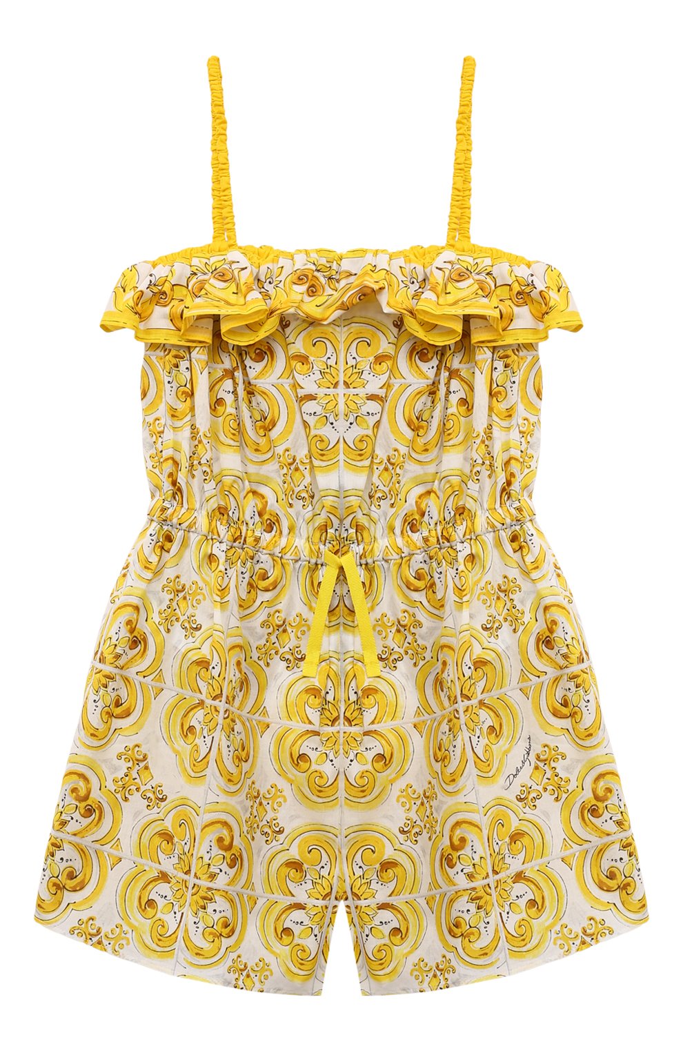 Хлопковый комбинезон DOLCE & GABBANA, арт. L53DW8/FI5JZ, фото 1