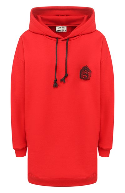 Женский хлопковое худи ACNE STUDIOS, арт. AI0048