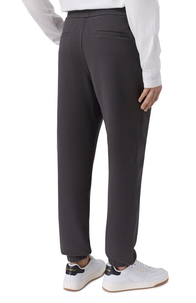 Хлопковые джоггеры SAINT LAURENT, арт. 813788/Y36SW, фото 4