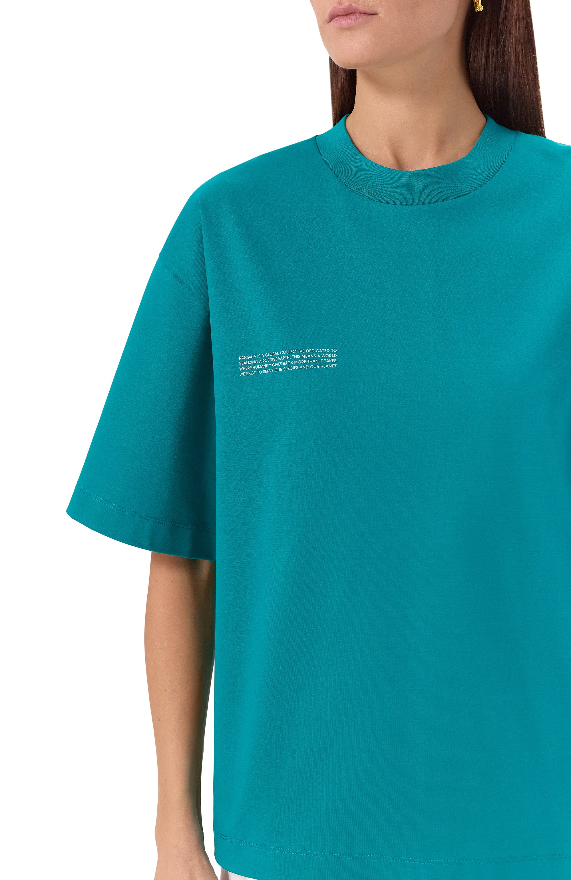 Хлопковая футболка PANGAIA, арт. 10002572, фото 5