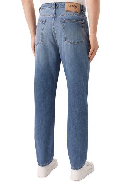 Джинсы ICEBERG синего цвета по цене 23950 руб., арт. 2SL2/0188, фото 4 Джинсы ICEBERG, арт. 2SL2/0188, фото 4