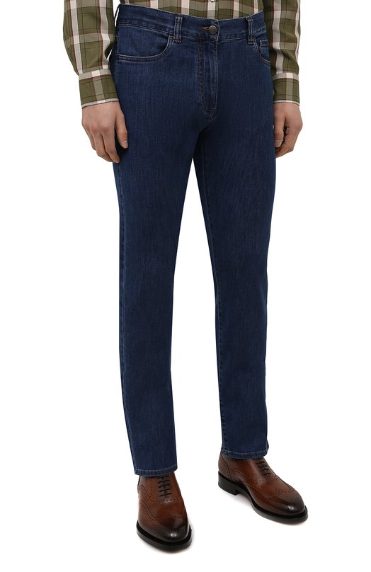 Джинсы Canali 91700/PD01033 Синий  91700/PD01033 Фото 3