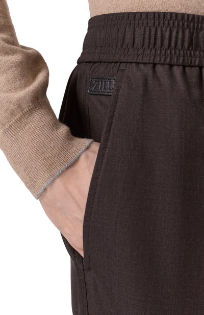 Шерстяные брюки ZILLI, арт. CPPT07M020740123U, фото 5