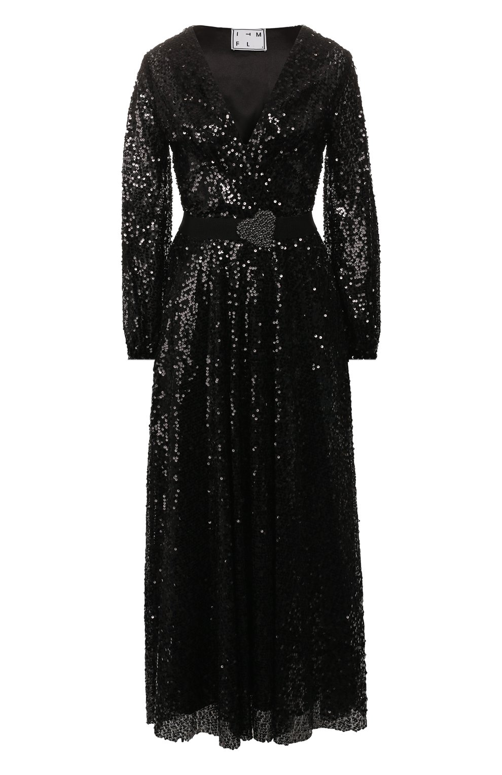 Платье с пайетками IN THE MOOD FOR LOVE черного цвета по цене 68400 руб., арт. CHER DRESS, фото 1 Платье с пайетками IN THE MOOD FOR LOVE, арт. CHER DRESS, фото 1