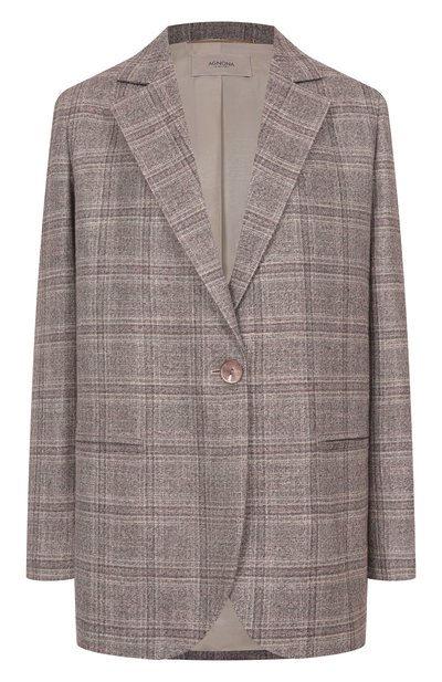 Женский жакет из шерсти и вискозы AGNONA, арт. TX1002E/Q1044E