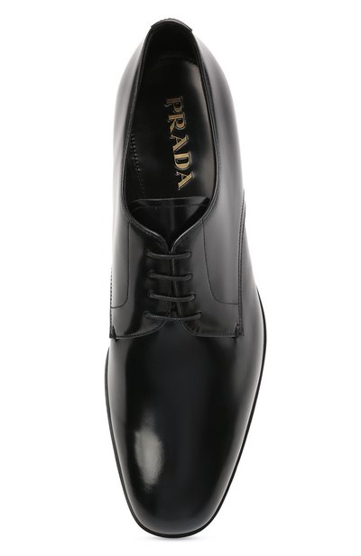 Кожаные дерби PRADA, арт. 2EB174-P39-F0002, фото 5
