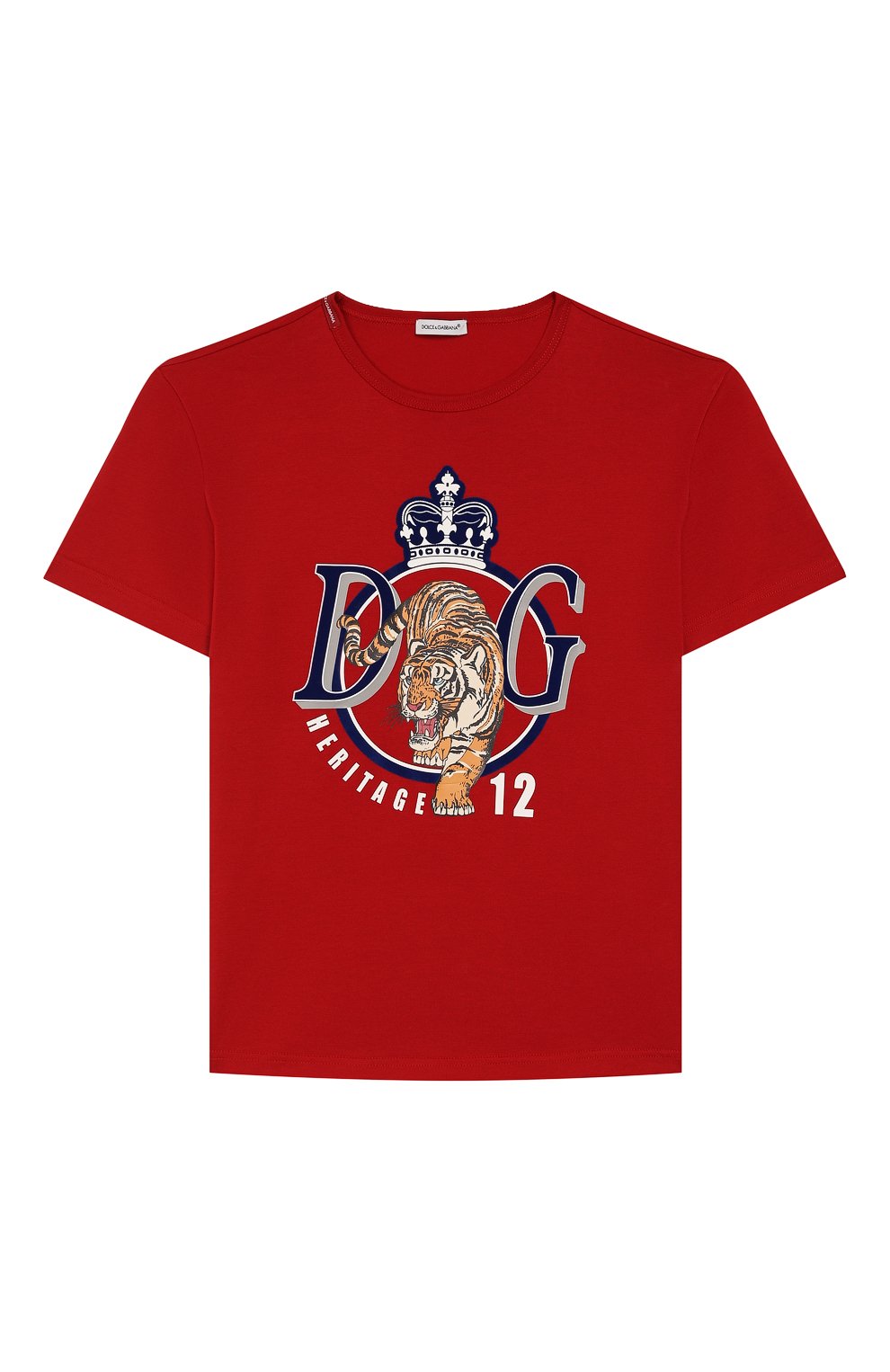 Хлопковая футболка DOLCE & GABBANA, арт. L4JTAU/G7VZV/8-14, фото 1