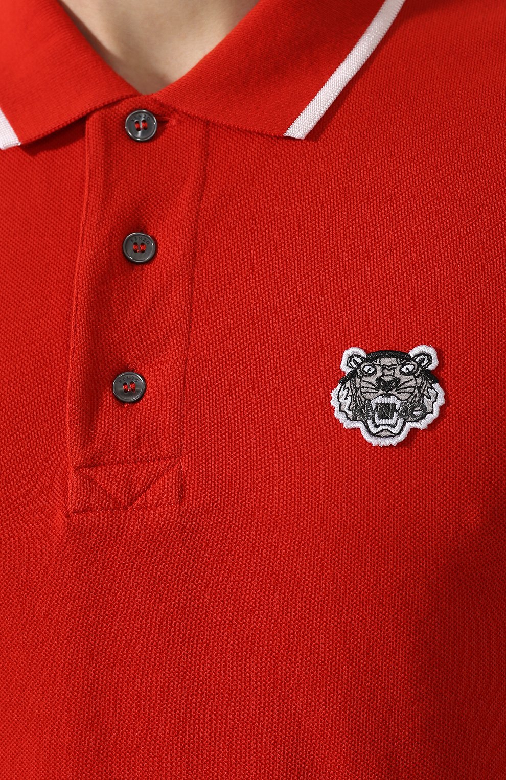 Хлопковое поло  KENZO, арт. 5P00014BA, фото 5