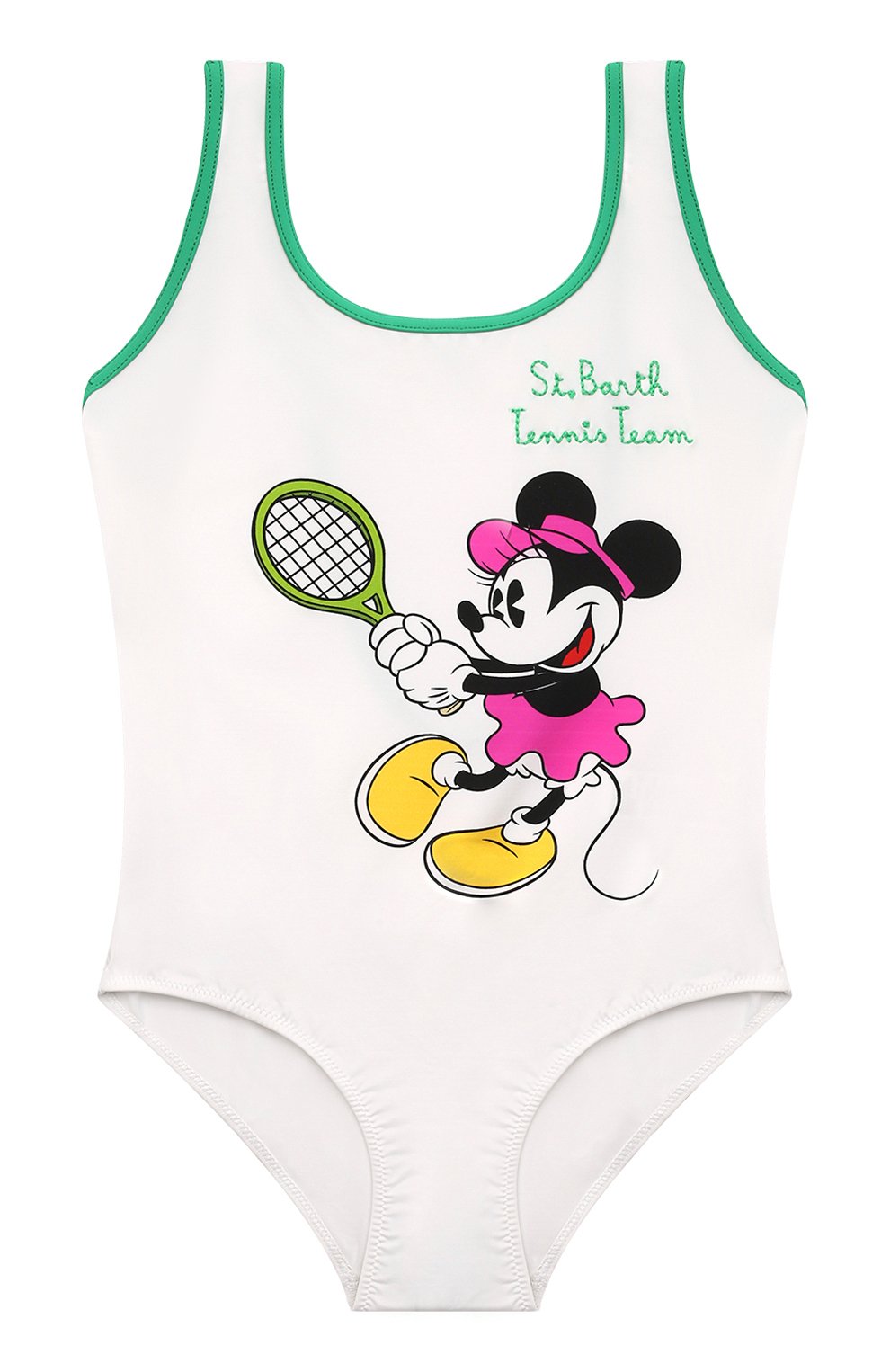 Слитный купальник MC2 SAINT BARTH белого цвета по цене 13150 руб., арт. STBK CARA STRING/CARA003/01570B, фото 1 Слитный купальник MC2 SAINT BARTH, арт. STBK CARA STRING/CARA003/01570B, фото 1