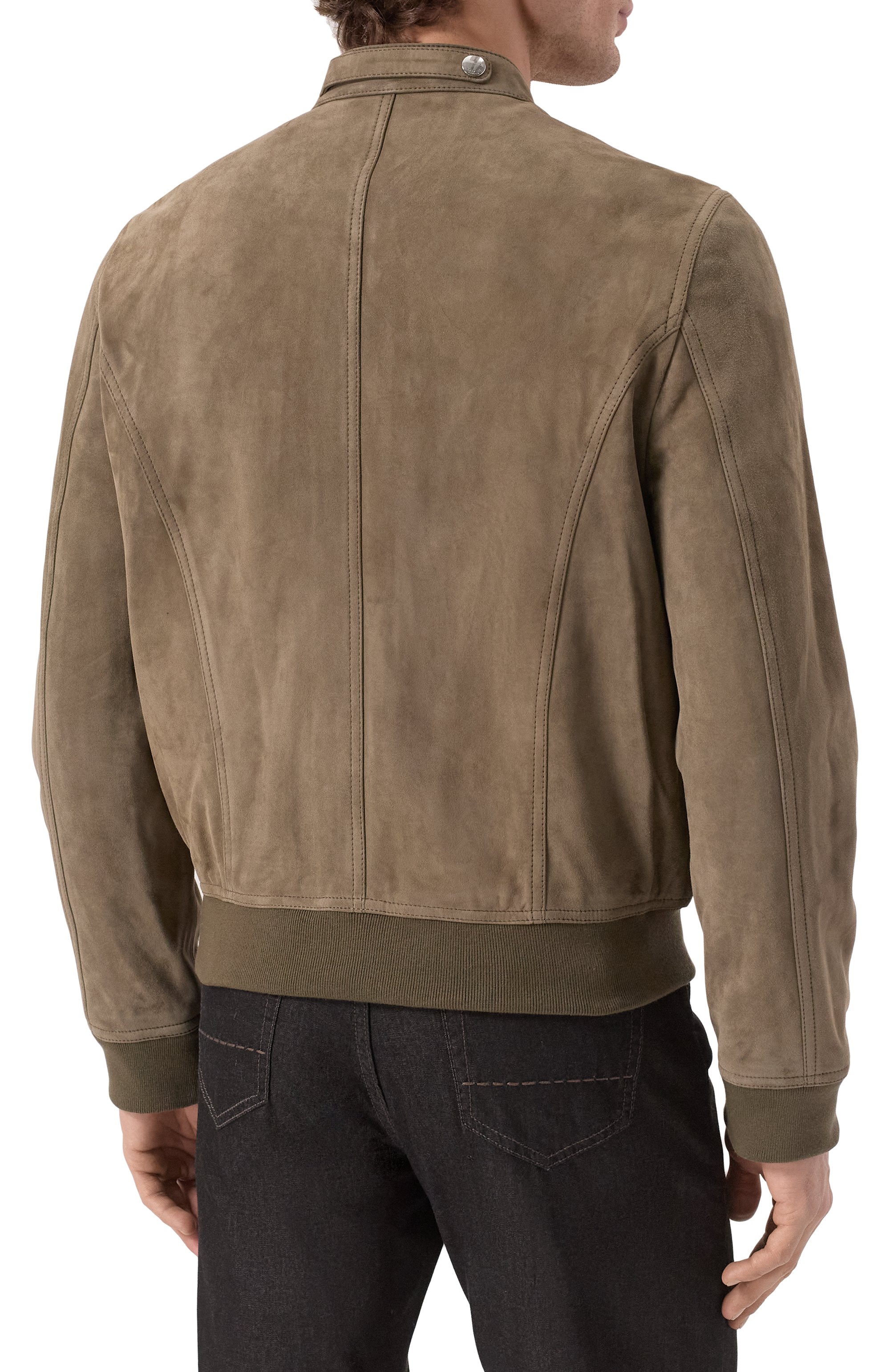 Замшевый бомбер JACOB LEE, арт. MLJ007SS25L0, фото 4