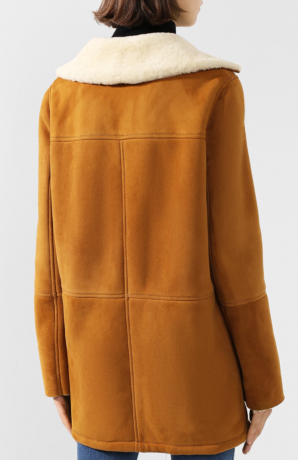 Дубленка из овчины с накладными карманами FORTE DEI MARMI COUTURE, арт. FC FW18 37, фото 4