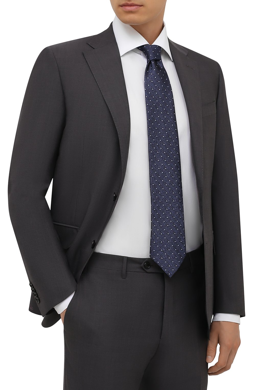 Шелковый галстук ZEGNA, арт. Z2D21T/1XW, фото 2