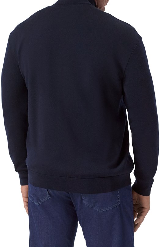 Шерстяной кардиган Paul&Shark 25411704/3XL Синий  25411704/3XL Фото 4