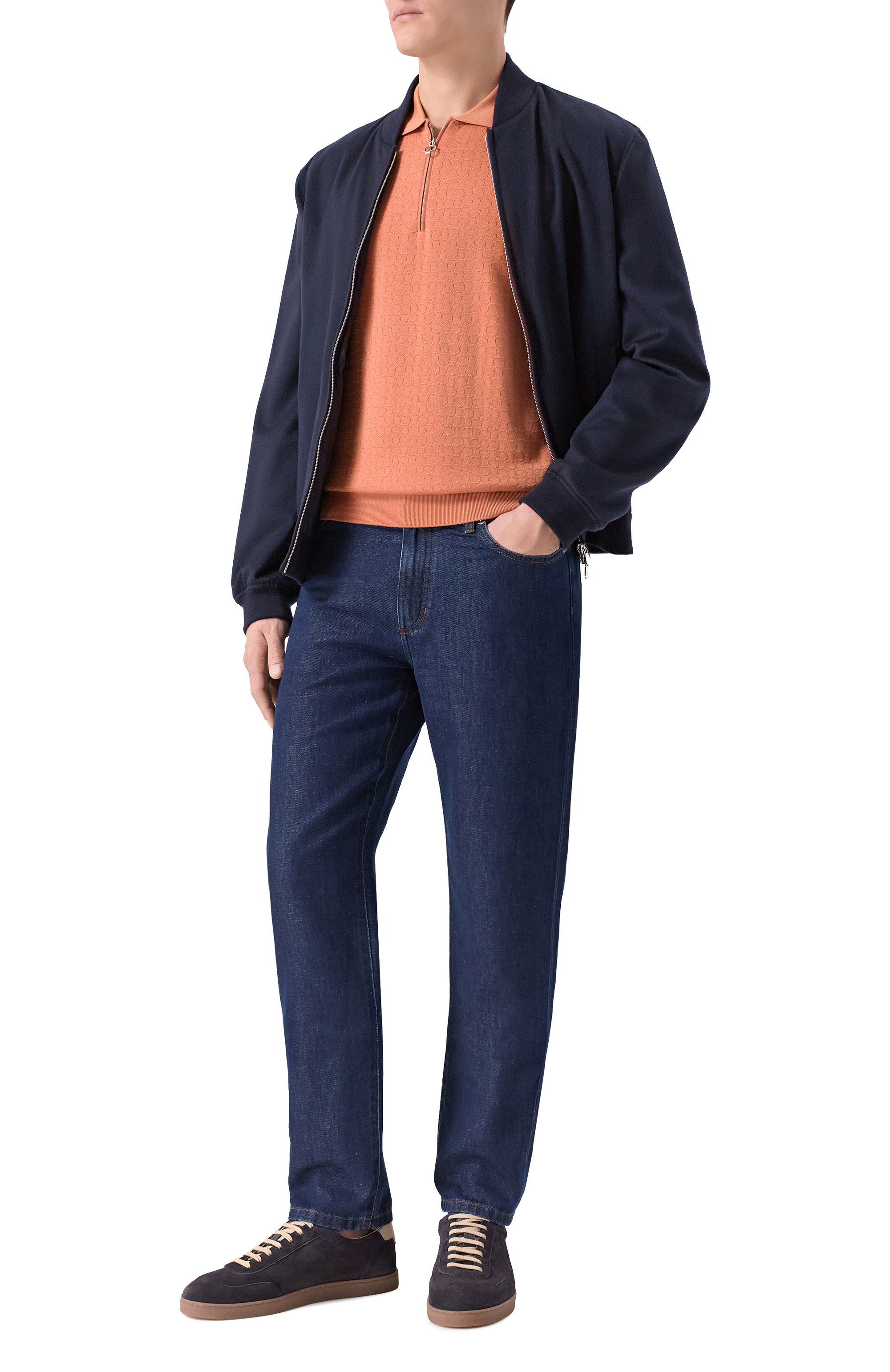 Поло из кашемира и шерсти STEFANO RICCI, арт. W505507P31/W26150, фото 2