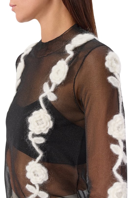 Топ Ganni K2649 Чёрный  K2649 Фото 5