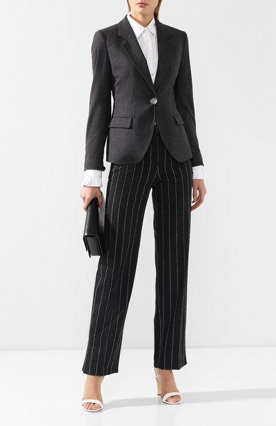 Однотонный жакет из кашемира GIORGIO ARMANI, арт. 8WHGG010/T0029, фото 2