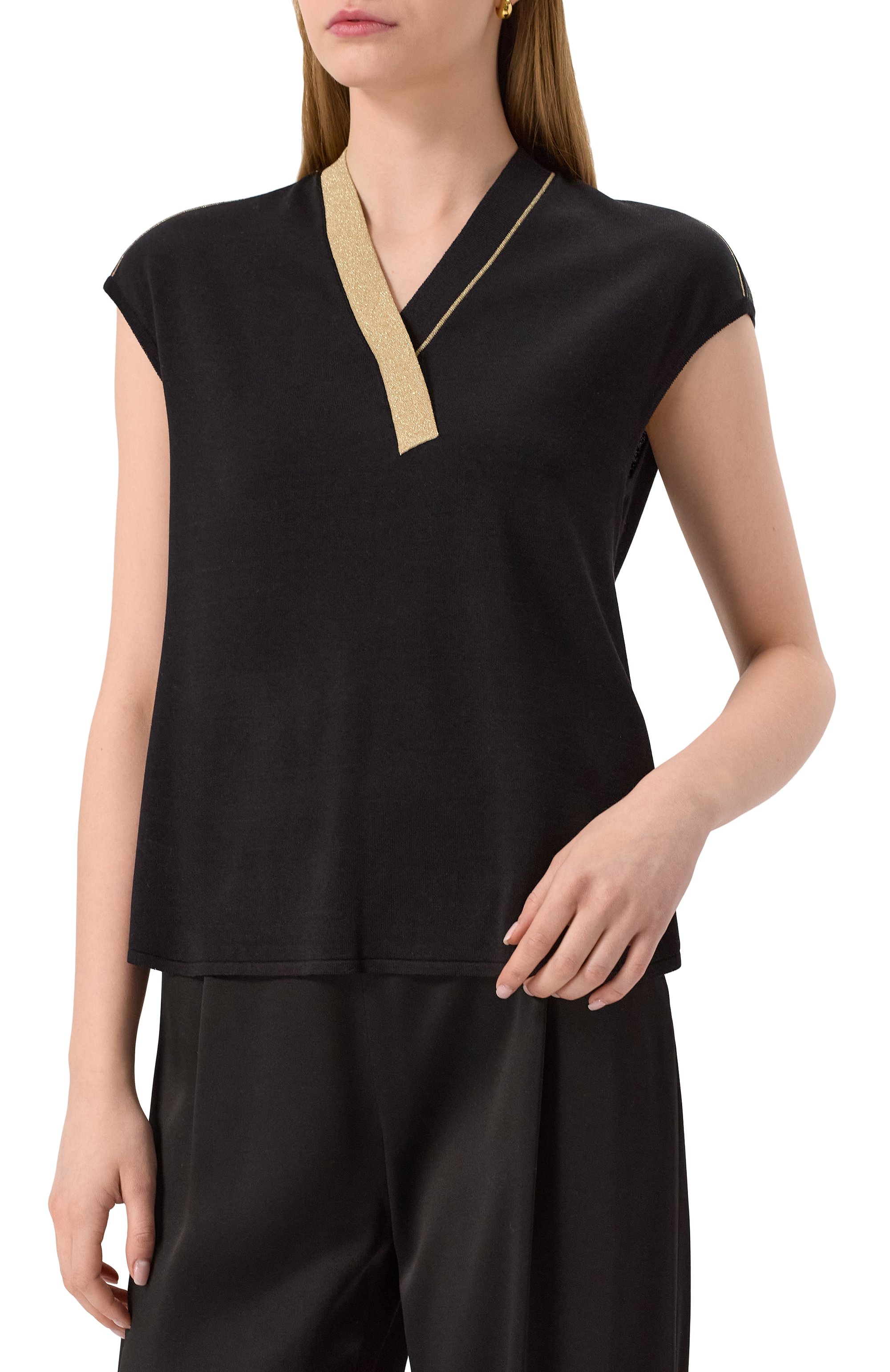 Пуловер из шелка и вискозы FREEAGE, арт. S25.JM110.6079.900, фото 3