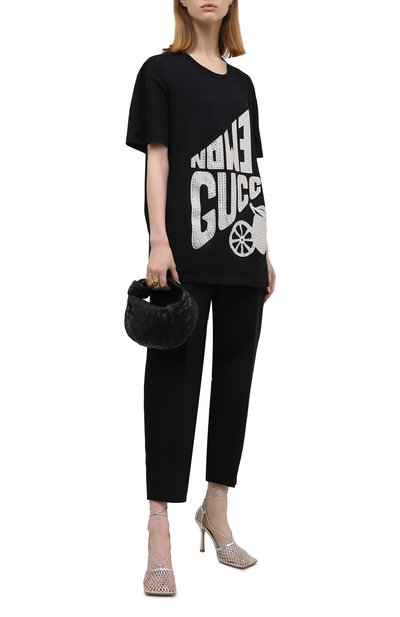 Хлопковая футболка GUCCI, арт. 615044/XJDZ4, фото 2