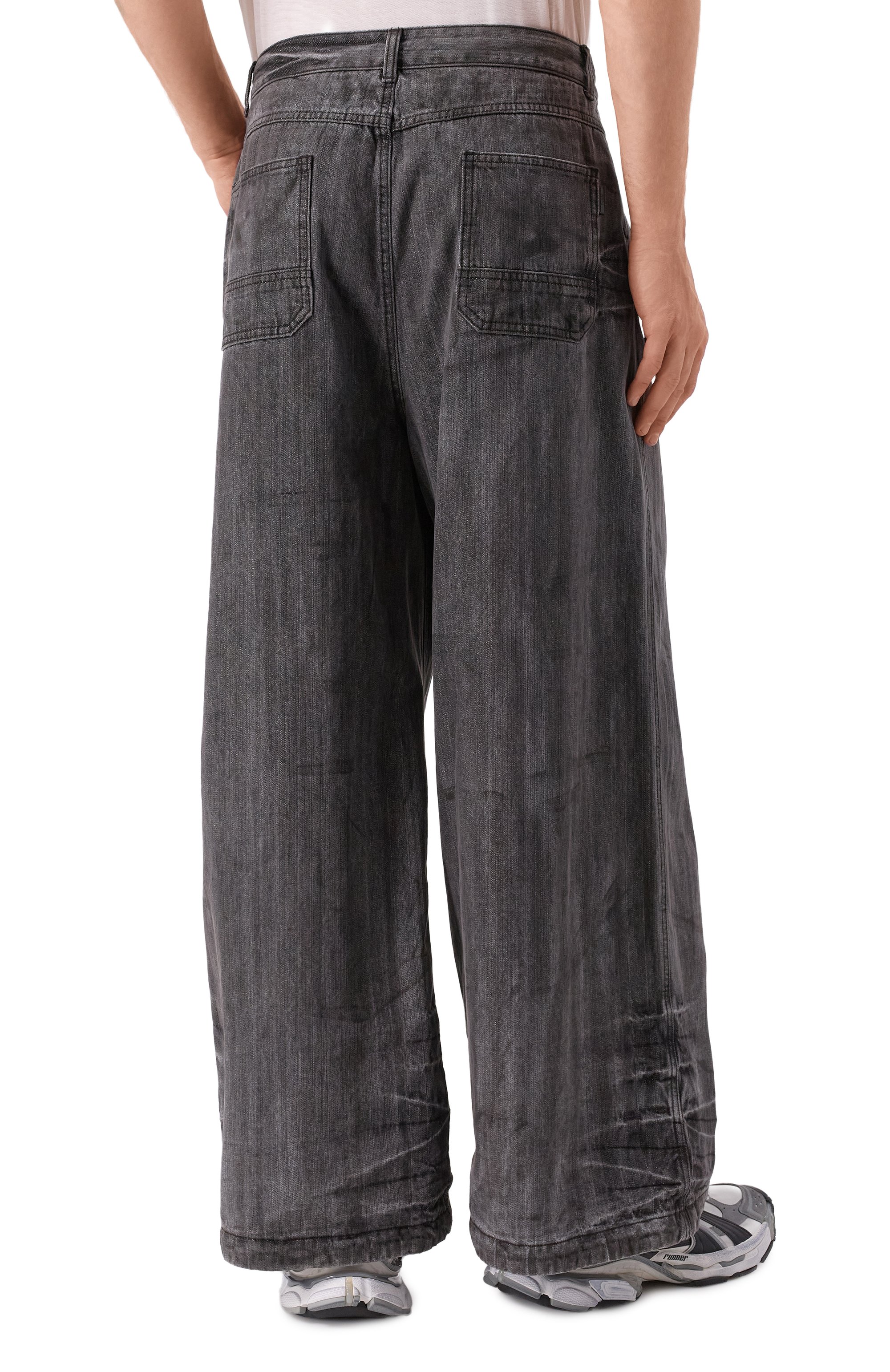 Джинсы JUUN.J темно-серого цвета по цене 49950 руб., арт. JC5121PD15, фото 4 Джинсы JUUN.J, арт. JC5121PD15, фото 4