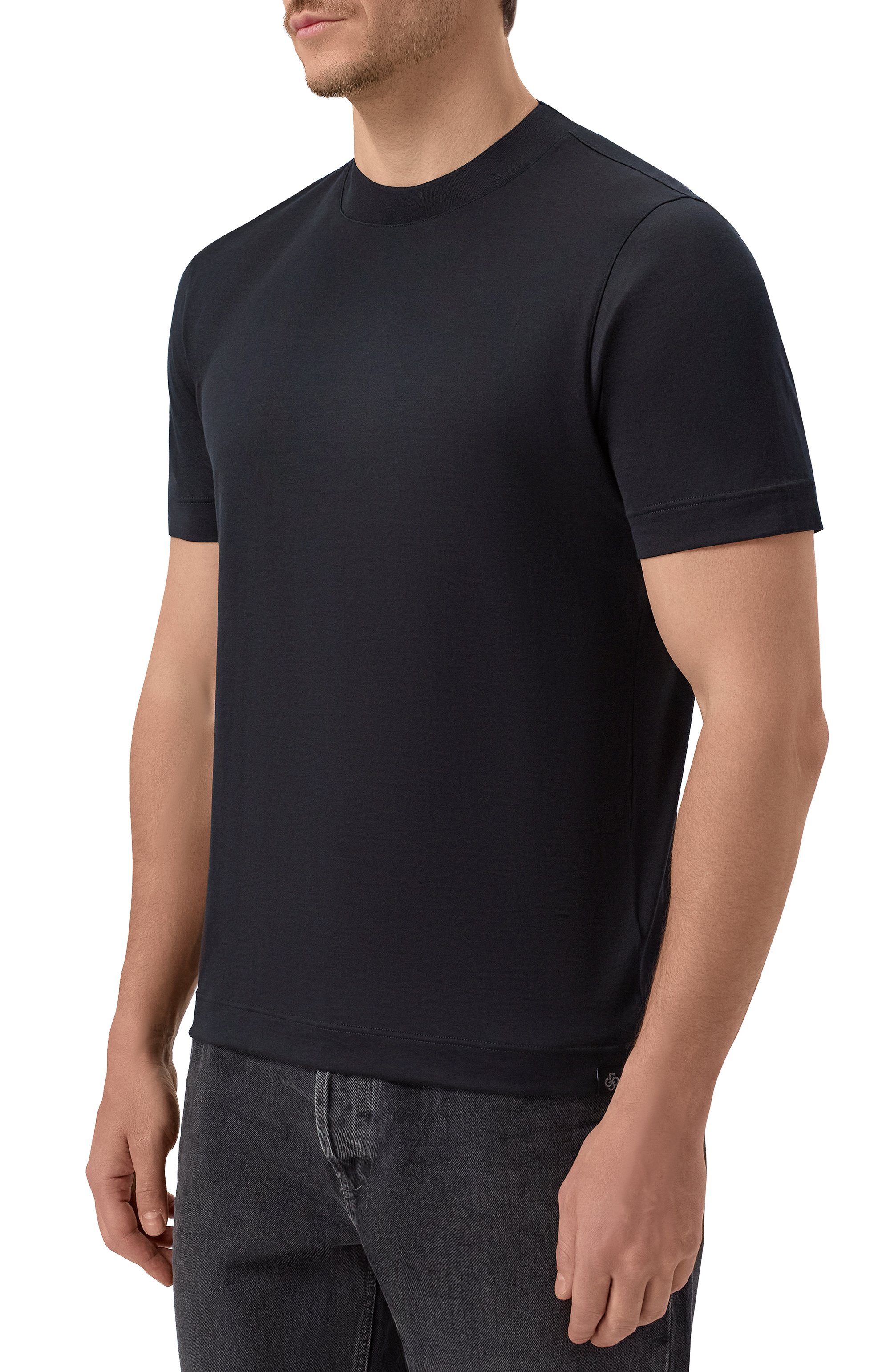 Футболка из  шелка и хлопка GRAN SASSO, арт. 60131/78404, фото 3