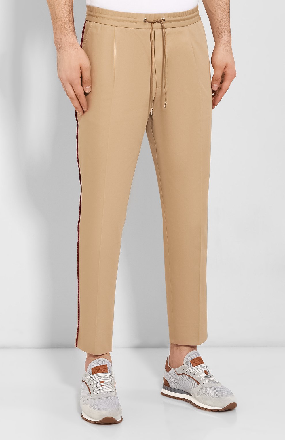 Хлопковые брюки MONCLER, арт. F1-091-2A703-00-54AGL, фото 3