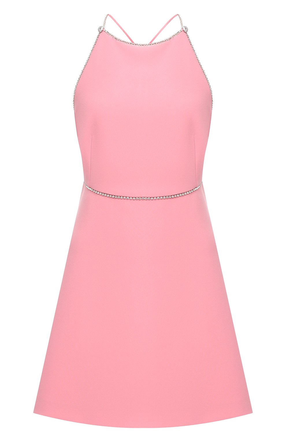 Платье MIU MIU розового цвета по цене 220000 руб., арт. MF3528-1LW6-F0028, фото 1 Платье MIU MIU, арт. MF3528-1LW6-F0028, фото 1