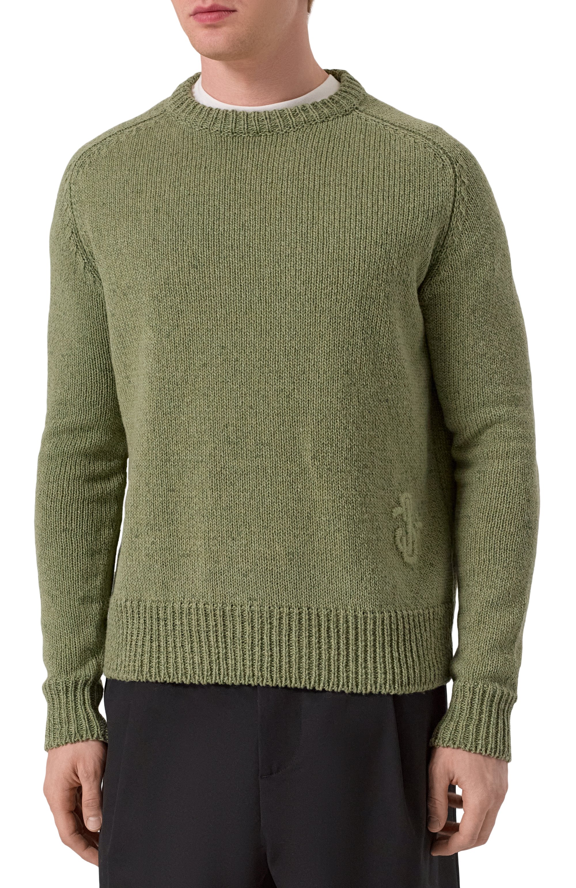 Свитер из хлопка и шерсти JIL SANDER, арт. J47GP0191-J15442, фото 3