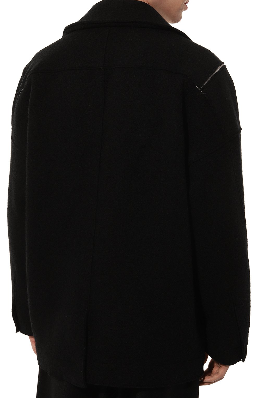 Шерстяной бушлат TRANSIT, арт. CFUTRYL215, фото 4