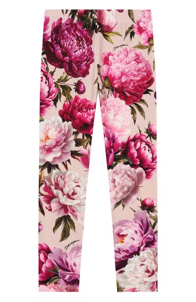 Хлопковые легинсы DOLCE & GABBANA, арт. L5JPB7/G7QZU