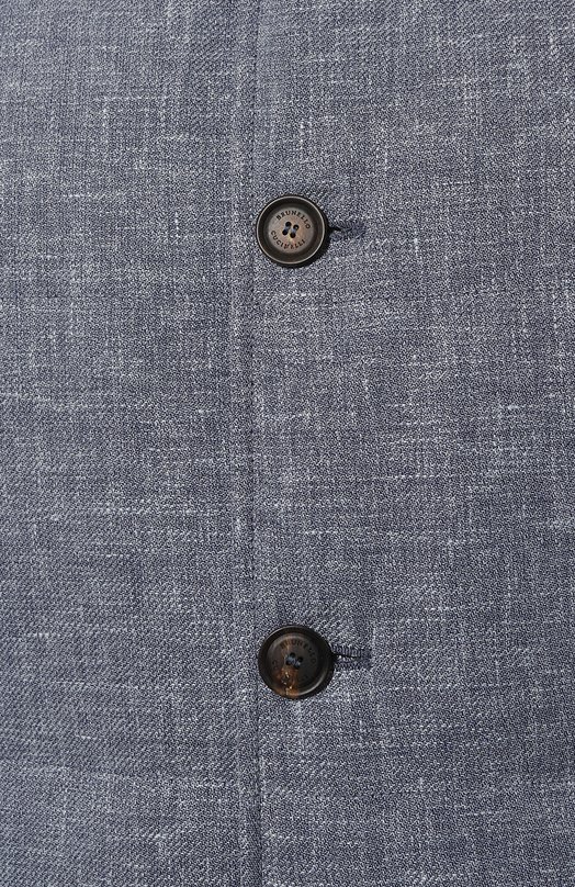 Пуховый жилет Brunello Cucinelli MD4951852 Синий  MD4951852 Фото 5