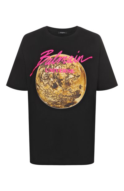 Мужская хлопковая футболка BALMAIN, арт. EH0EG010GE78