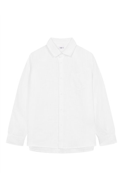 Льняная рубашка IL GUFO, арт. P25CL110L6006/2A-4A