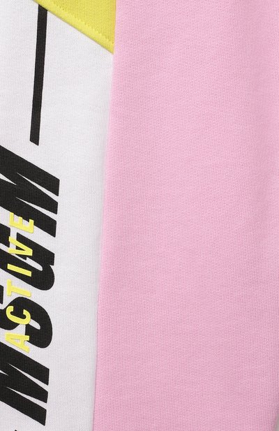 Хлопковые джоггеры MSGM KIDS, арт. MS028760, фото 3