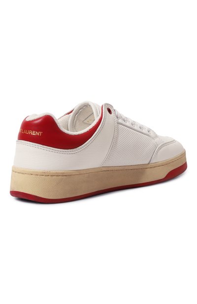 Кожаные кеды sl/61 SAINT LAURENT, арт. 713600/2W4AA, фото 5
