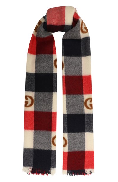 Шерстяной шарф GUCCI, арт. 674242 4G200, фото 1