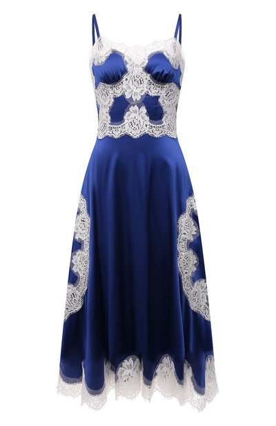 Платье из шелка и хлопка DOLCE & GABBANA, арт. I6AE2W/FUACD, фото 1