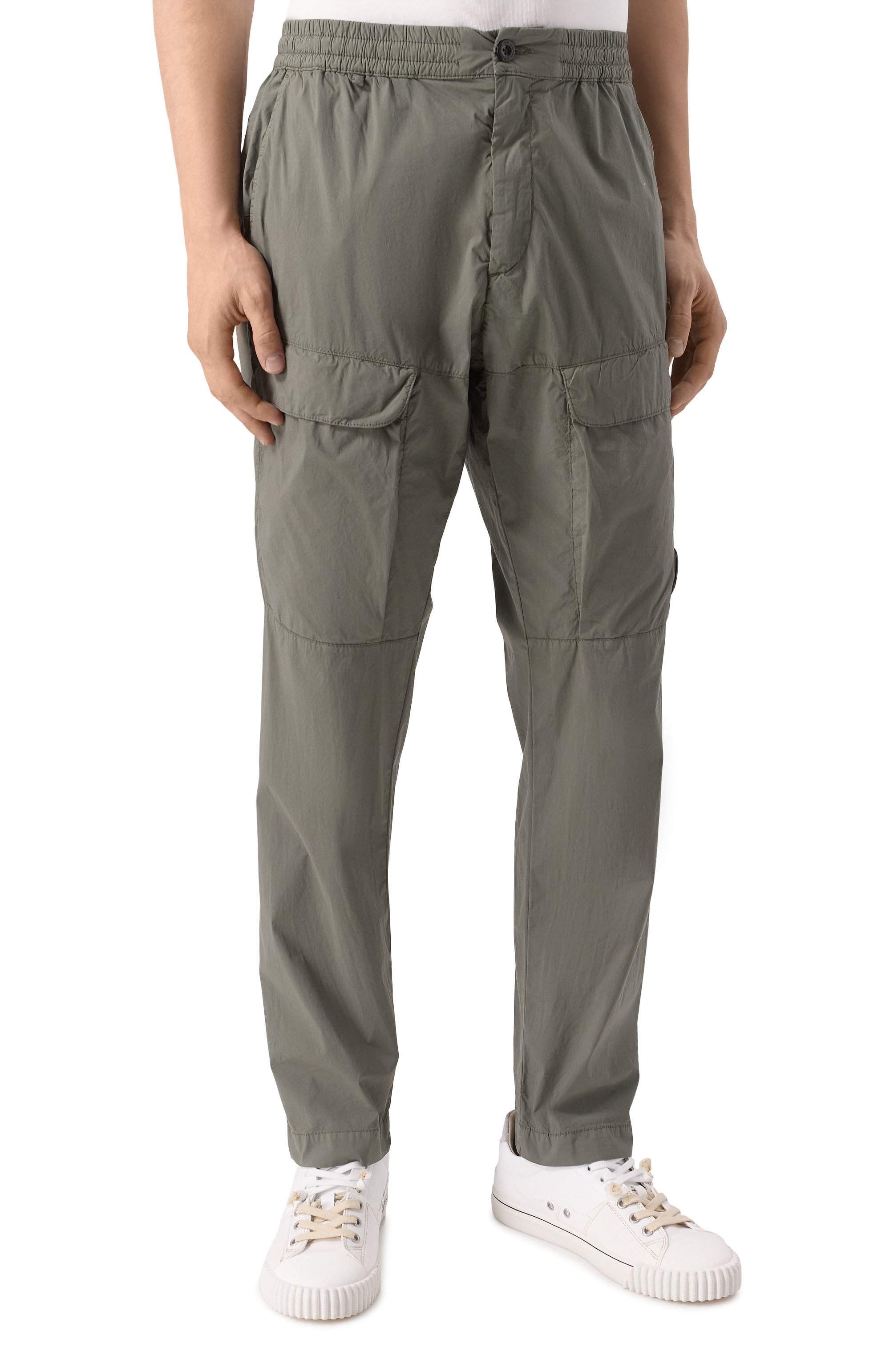 Хлопковые брюки C.P. COMPANY, арт. 18CMPA171A006439G, фото 3