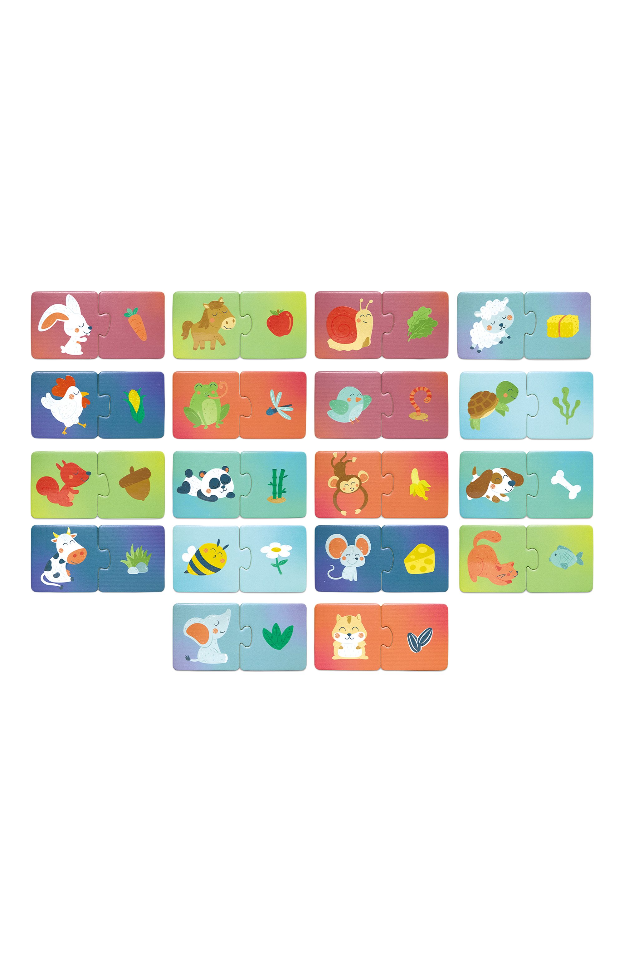 Развивающий пазл животные и их еда HAPE, арт. E1665_HP, фото 2