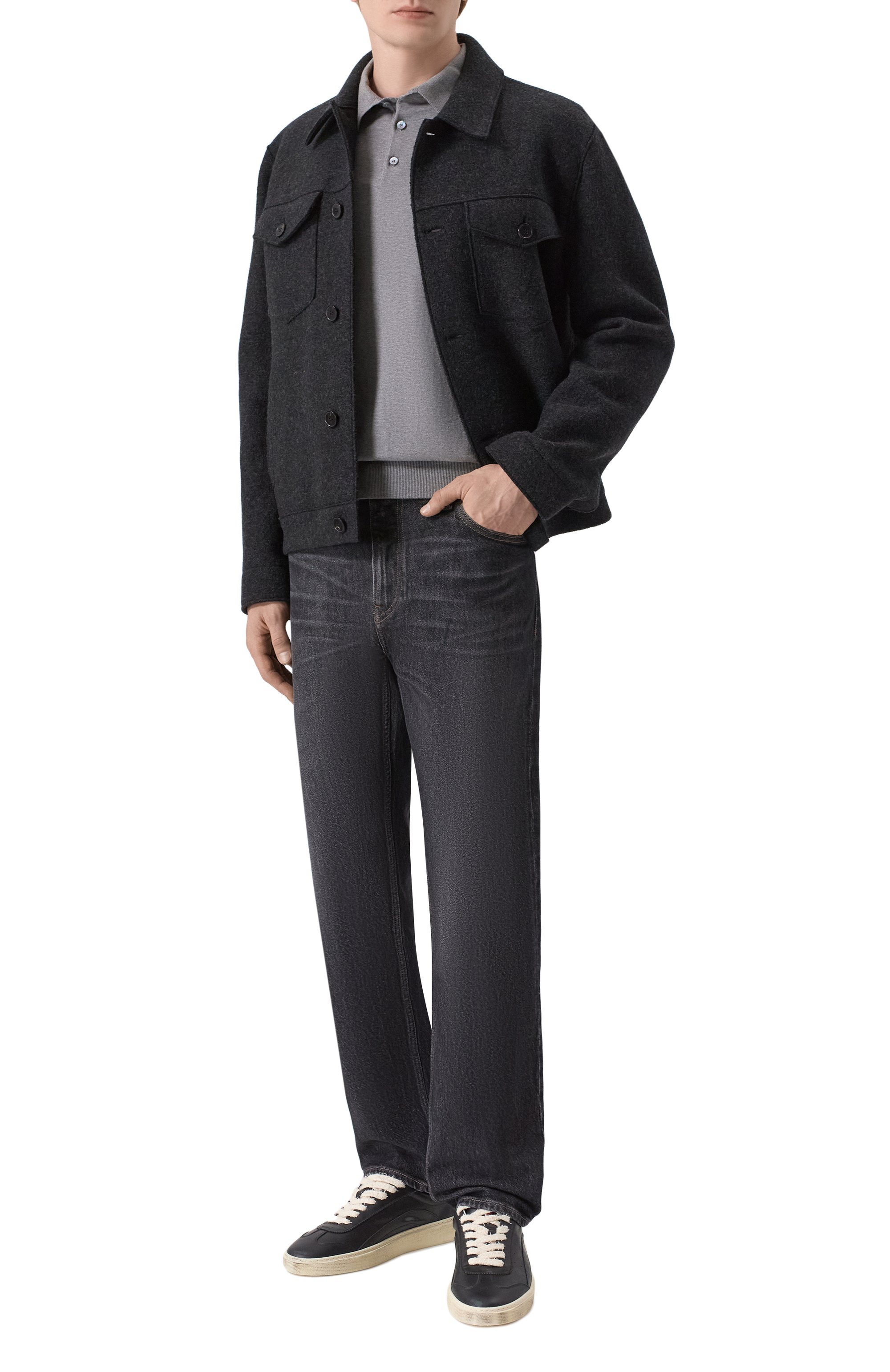 Хлопковое поло BOSS, арт. 50506025, фото 2