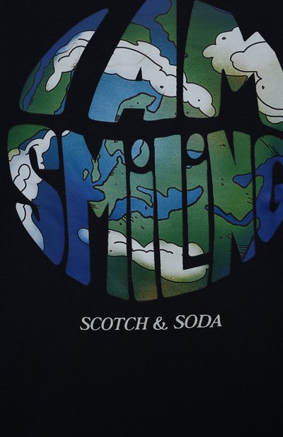 Хлопковая футболка SCOTCH AND SODA, арт. 167659-22-FWBM-D51, фото 3