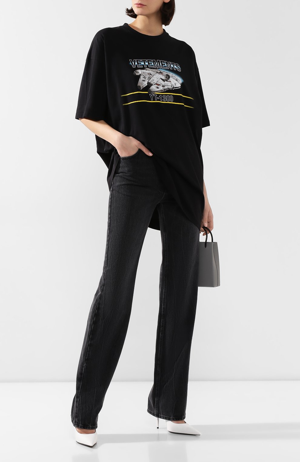 Хлопковая футболка star wars x vetements xl VETEMENTS, арт. USW21TS004 1600/W, фото 2