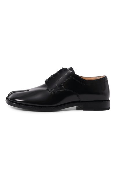 Кожаные дерби tabi MAISON MARGIELA черного цвета по цене 137000 руб., арт. S34WQ0021/PS679_001, фото 4 Кожаные дерби tabi MAISON MARGIELA, арт. S34WQ0021/PS679_001, фото 4