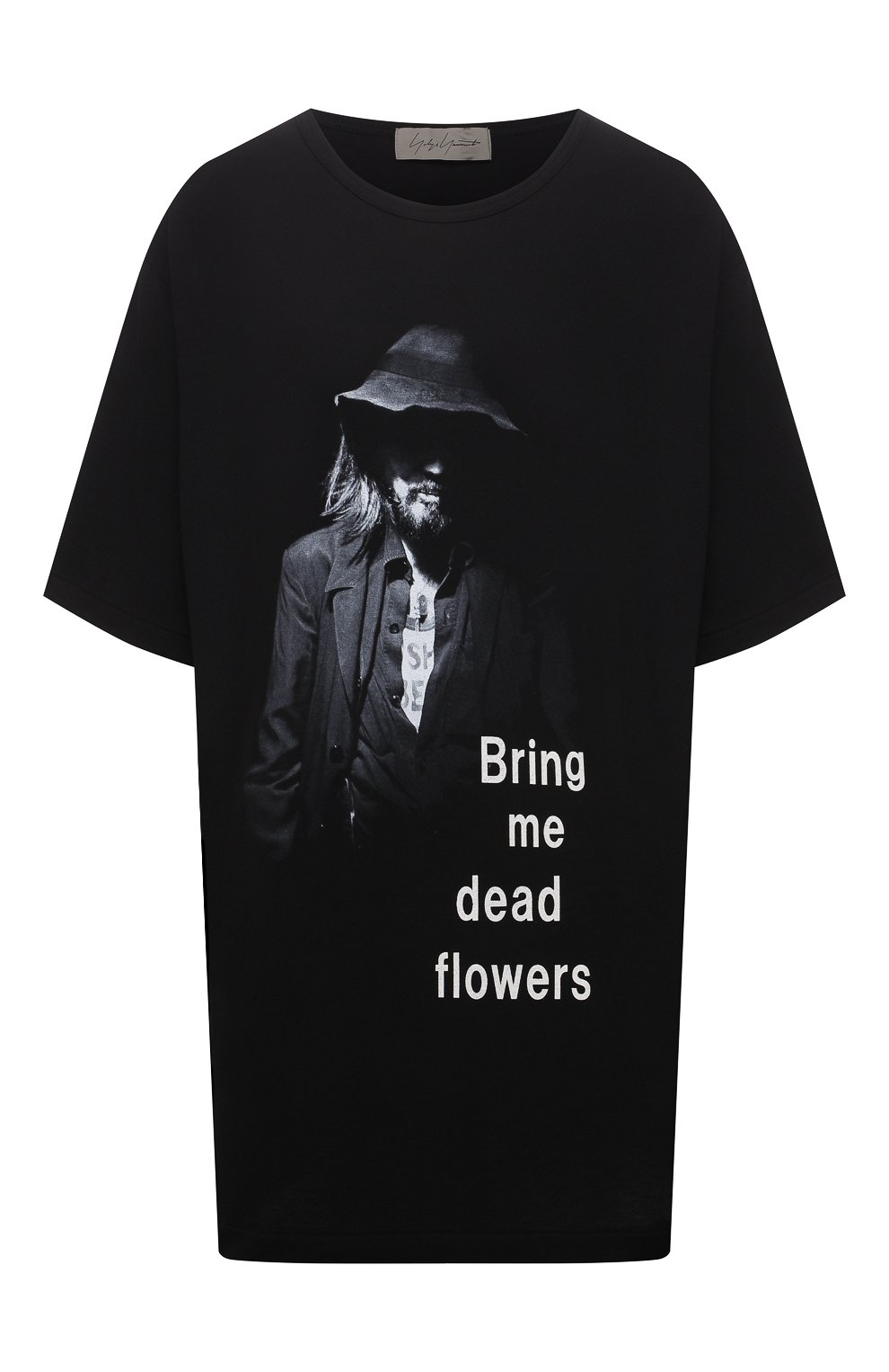 Хлопковая футболка YOHJI YAMAMOTO, арт. FD-T15-076, фото 1