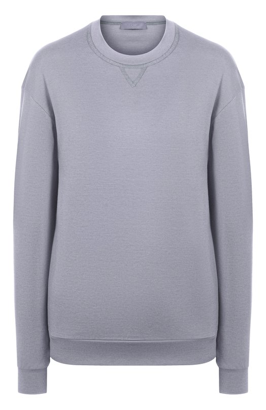 Свитшот из шелка и хлопка MVST M25.2MW.H402/SC00 Серый M25.2MW.H402/SC00