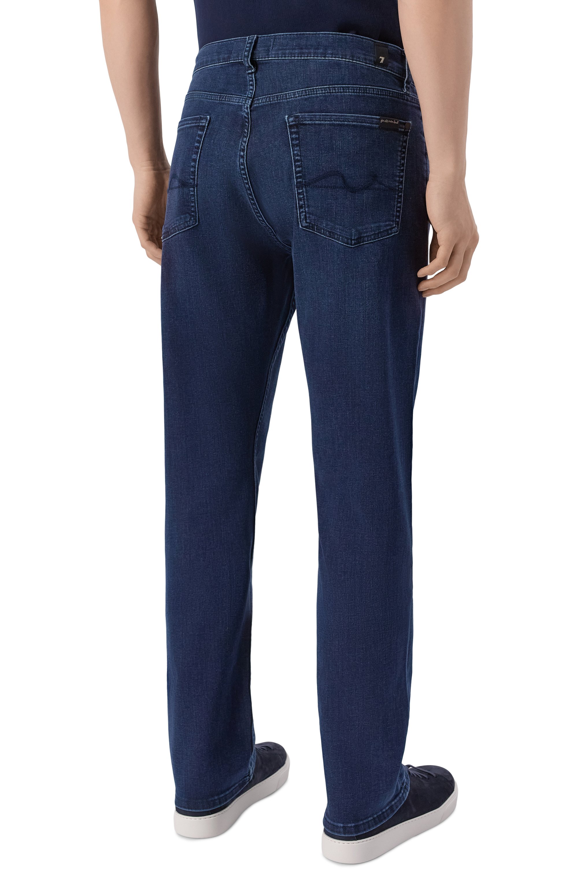 Джинсы straight 7 FOR ALL MANKIND, арт. 7TE70B80-DKB, фото 4