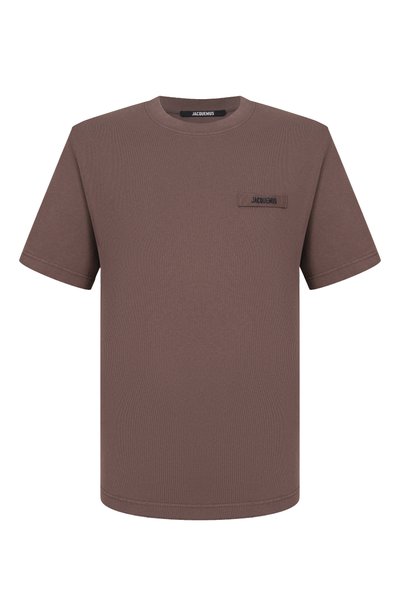 Мужская хлопковая футболка JACQUEMUS, арт. 25HTSM00133/AJ00226
