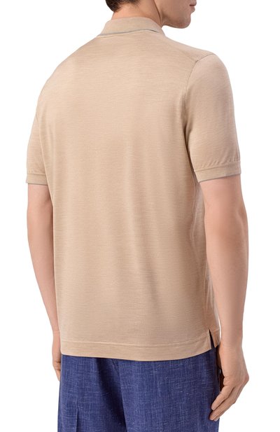 Шелковое поло STEFANO RICCI, арт. K919512P31/R25190_001, фото 4