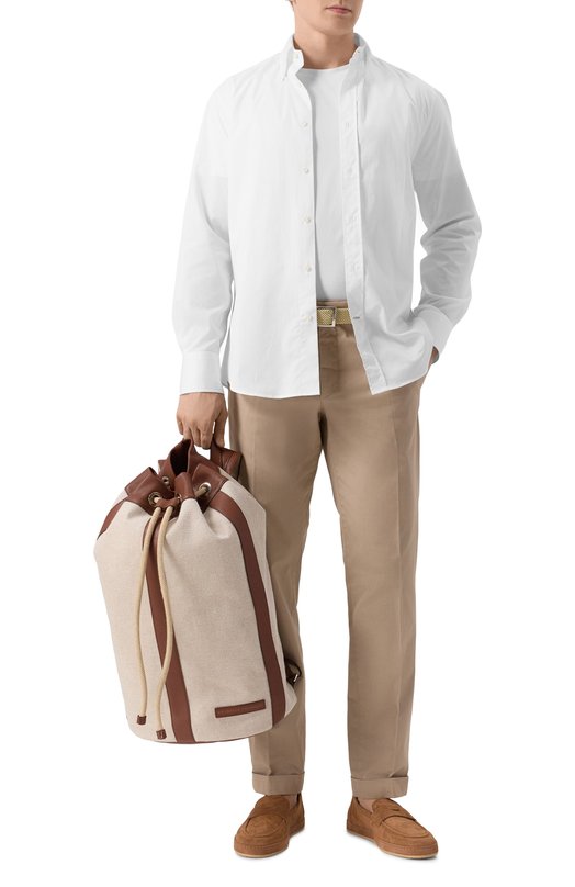 Рюкзак Brunello Cucinelli MBLRU433P Бежевый  MBLRU433P Фото 7