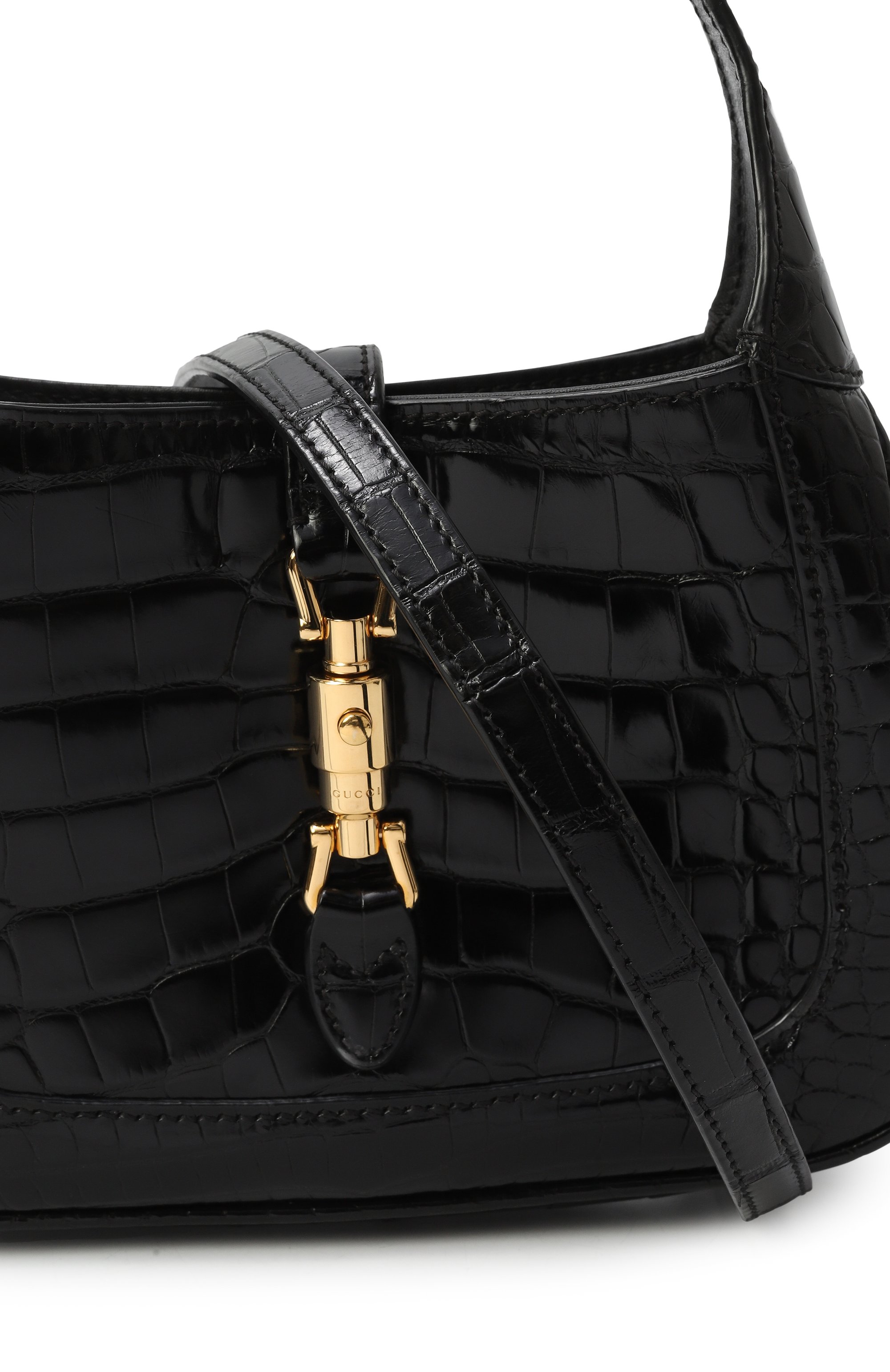 Сумка jackie 1961 mini из кожи аллигатора GUCCI, арт. 637091 EV40G, фото 3