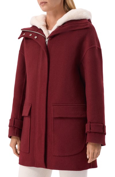 Кашемировая парка с подкладкой из норки KITON, арт. D52692K0524A, фото 3